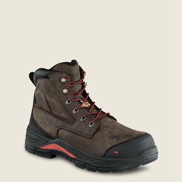 Red Wing Safety Boots King Toe® Adc - 6-Inch Insulated Waterproof Csa Toe - Mørke Grå - Herre 2645-B